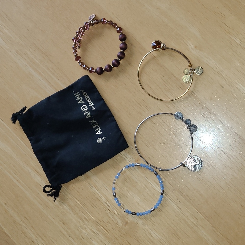 Alex and Ani Bracelets Bundle of 4